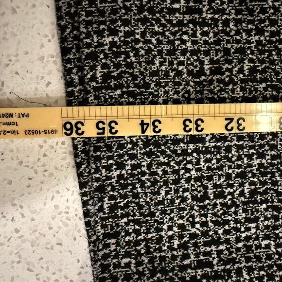 Tahari Arthur S Levine Black White Sheath Dress Pockets 8 Office Career Elegant - Picture 8 of 8